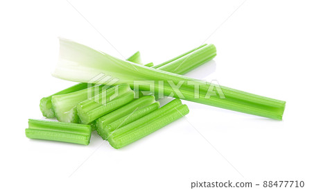 fresh celery isolated on a white background. 88477710