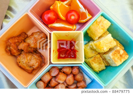 Picnic outing handmade bento Picnic outing handmade bento 88479775