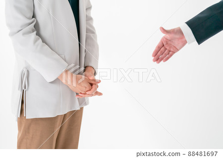 Business handshake at hand 88481697