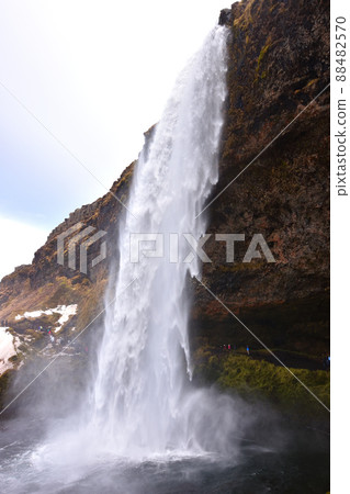Seljalandsfoss waterfall Seljalandsfoss waterfall 88482570
