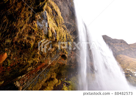 Seljalandsfoss waterfall Seljalandsfoss waterfall 88482573