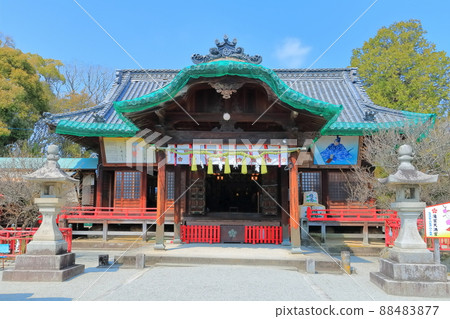 [香川縣]早春的瀧宮天滿宮（學神） 88483877