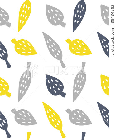 Scandinavian plants seamless pattern Scandinavian plants seamless pattern 88484583