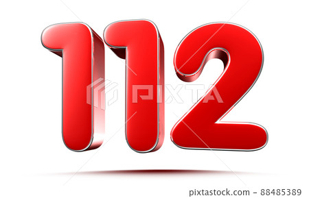 number 112. number 112. 88485389