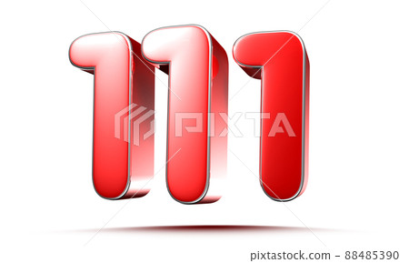 number 111. number 111. 88485390