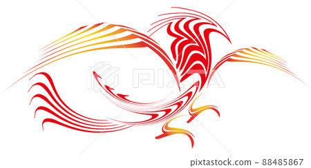 鳳凰火鳥形象 鳳凰火鳥形象 88485867