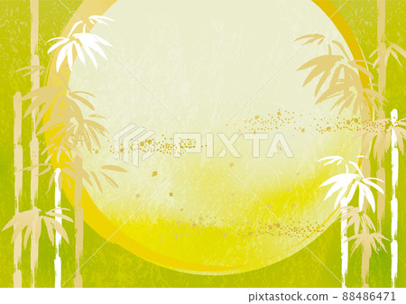 Sumi-e bamboo background illustration Sumi-e bamboo background illustration 88486471