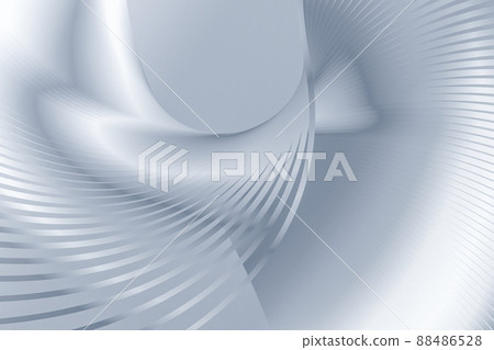 3D渲染银白色抽象线条质感纹理背景 88486528