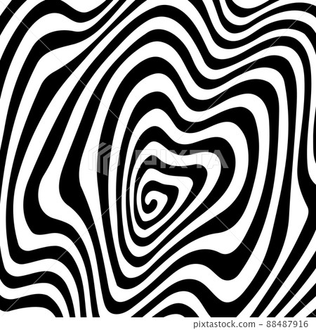 Swirl hypnotic black and white spiral. Monochrome abstract background. Vector flat geometric illustration.Template design for banner, website, template, leaflet, brochure, poster Swirl hypnotic black and white spiral. Monochrome abstract background. Vector flat geometric illustration.Template design for banner, website, template, leaflet, brochure, poster 88487916
