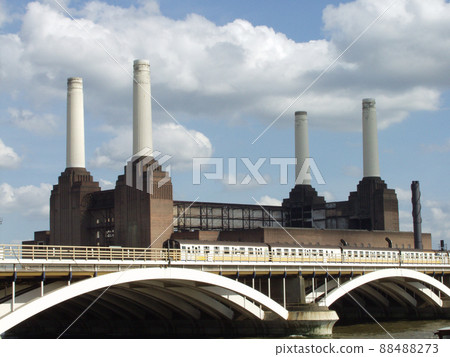 Battersea Power Station in London, United Kingdom. 88488273