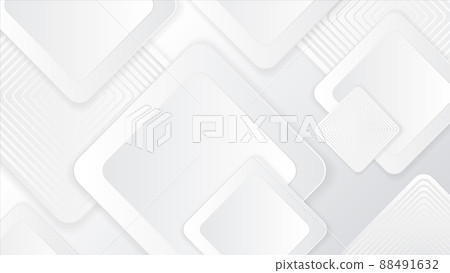 White Abstract Background with Square Shapes White Abstract Background with Square Shapes 88491632