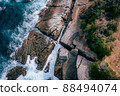 Sea, dynamic rocks 88494074