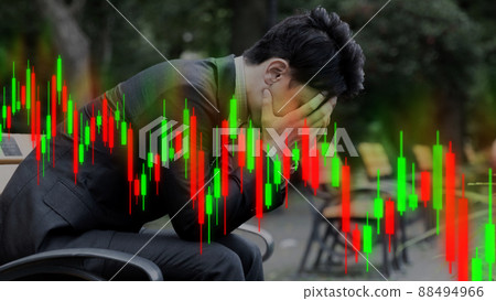 Recession crash Recession crash 88494966