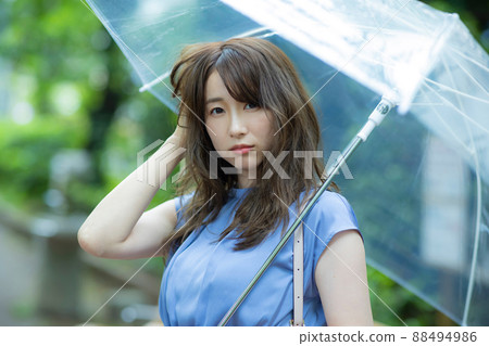 Female rain umbrella Female rain umbrella 88494986