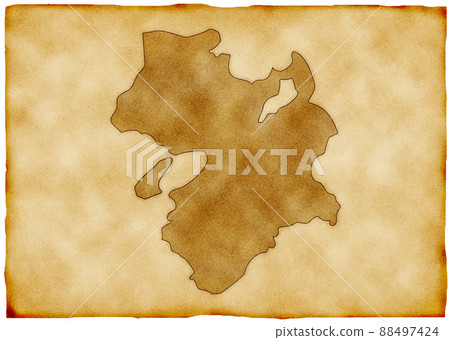 Old map_Kinki region 88497424