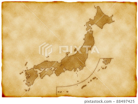 Old map_Japan Old map_Japan 88497425