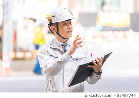 Site supervision, construction supervision, chief engineer, guidance and supervision 88497747