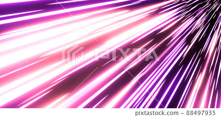 徑向光。數字空間。高速,音速,背景有速度感。技術。 徑向光。數字空間。高速,音速,背景有速度感。技術。 88497935