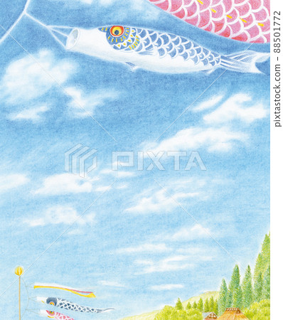 粉彩：五月的天空 88501772