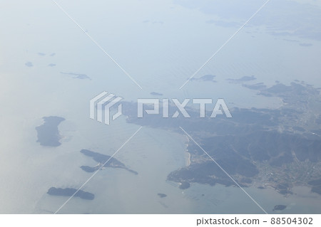 Aerial photography, Cheongju, Jeju 88504302