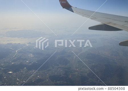 Aerial photography, Cheongju, Jeju 88504308