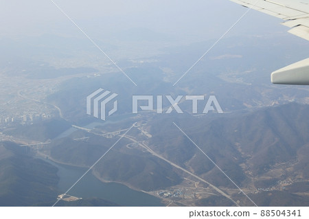 Aerial photography, Cheongju, Jeju 88504341