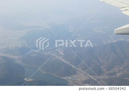 航拍，清州，濟州 88504342