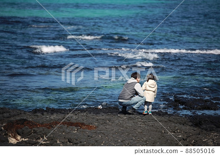 Jeju travel, beach, family Jeju travel, beach, family 88505016