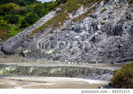 Landscape of Yangmingshan Sulfur Valley, Taiwan Landscape of Yangmingshan Sulfur Valley, Taiwan 88505253