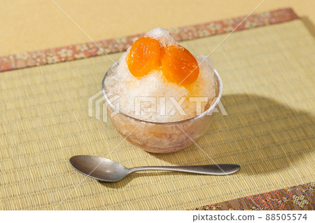 亞洲食物的刨冰 88505574