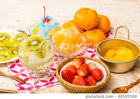 Shaved ice that Asian foods 88505589