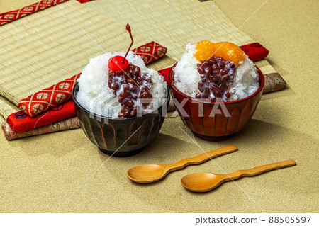 亞洲食物的刨冰 88505597