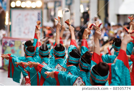 高知縣的大型舞蹈祭「夜來祭」 高知縣的大型舞蹈祭「夜來祭」 88505774