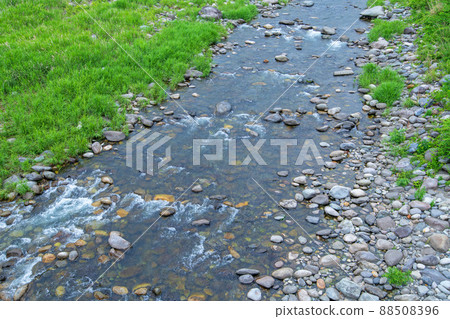 Watarase Valley Watarase River View from Higashibashi Watarase Valley Railway Nakano Station Near Early Summer Scenery Watarase Valley Watarase River View from Higashibashi Watarase Valley Railway Nakano Station Near Early Summer Scenery 88508396