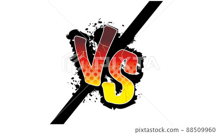 American comic style confrontation battle VS 88509960