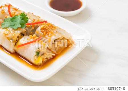 Chinese Steamed Rice Noodle Rolls Chinese Steamed Rice Noodle Rolls 88510748