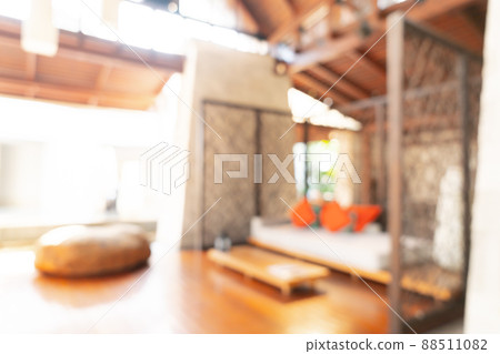 abstract blur hotel lobby for background 88511082