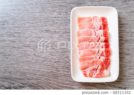 fresh pork sirloin sliced 88511102