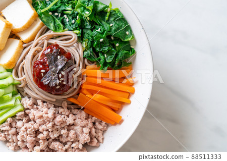Korean spicy cold noodles 88511333