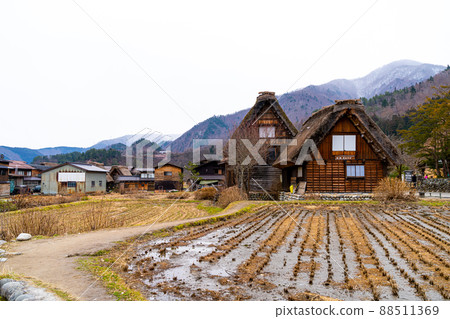 Traditional and Historical Japanese village Shirakawago Traditional and Historical Japanese village Shirakawago 88511369