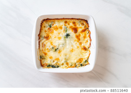 baked spinach and cheese baked spinach and cheese 88511640