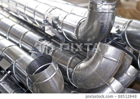 Elements and parts made of galvanized sheet for various ventilation systems Elements and parts made of galvanized sheet for various ventilation systems 88512648