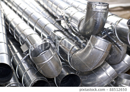 Elements and parts made of galvanized sheet for various ventilation systems Elements and parts made of galvanized sheet for various ventilation systems 88512650