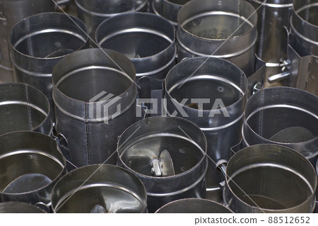 Elements and parts made of galvanized sheet for various ventilation systems Elements and parts made of galvanized sheet for various ventilation systems 88512652