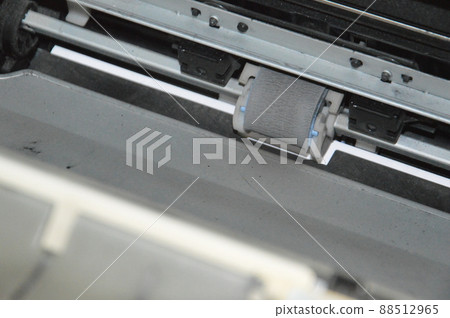 Charging the laser printer cartridge with toner powder Charging the laser printer cartridge with toner powder 88512965