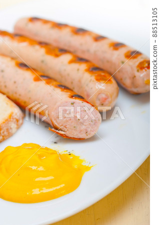 traditional German wurstel sausages traditional German wurstel sausages 88513105