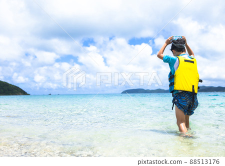 喜歡游泳的孩子 88513176