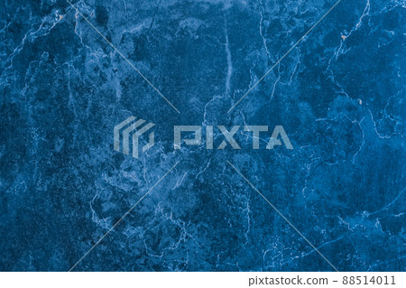 Marble Blue Floor Tile Texture Background Abstract Kitchen Pattern Bathroom Navy Design Grunge Ceramic Surface 88514011