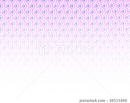 Background material: Scale pattern drawn with oil pastels, purple, gradation that fades from top to bottom, horizontal, other colors available Background material: Scale pattern drawn with oil pastels, purple, gradation that fades from top to bottom, horizontal, other colors available 88515889