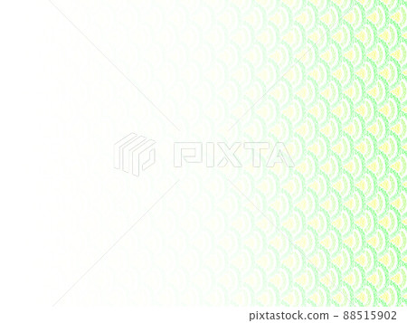 Background material: Scale pattern drawn with oil pastels, yellow-green color, gradation that darkens from left to right, horizontal, other colors available Background material: Scale pattern drawn with oil pastels, yellow-green color, gradation that darkens from left to right, horizontal, other colors available 88515902